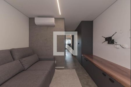 Sala de apartamento para alugar com 1 quarto, 42m² em Vila Cordeiro, São Paulo