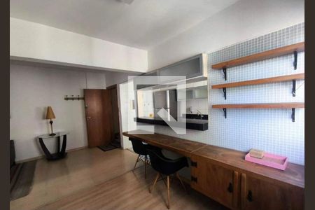 Sala de apartamento para alugar com 3 quartos, 85m² em Ouro Preto, Belo Horizonte