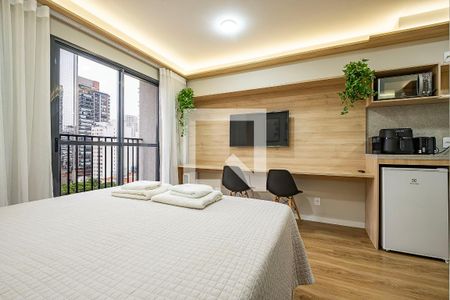 Studio de kitnet/studio para alugar com 1 quarto, 27m² em Pinheiros, São Paulo