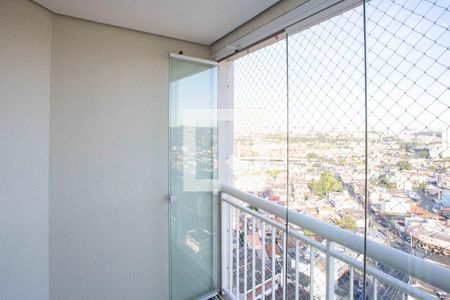 Varanda da Sala de apartamento à venda com 2 quartos, 69m² em Piraporinha, Diadema