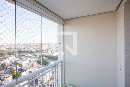 Varanda da Sala de apartamento à venda com 2 quartos, 69m² em Piraporinha, Diadema
