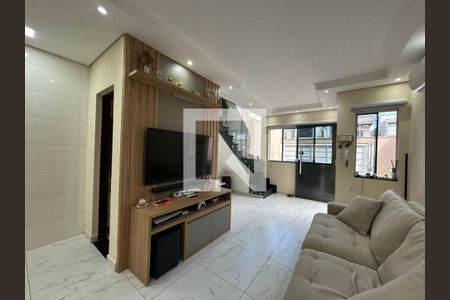 Sala de casa de condomínio à venda com 2 quartos, 118m² em Alphaville, Santana de Parnaíba