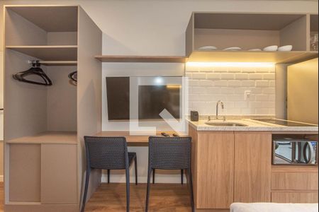 Studio  de kitnet/studio para alugar com 1 quarto, 24m² em Santo Amaro, São Paulo