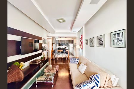 Sala de apartamento para alugar com 2 quartos, 90m² em Leblon, Rio de Janeiro