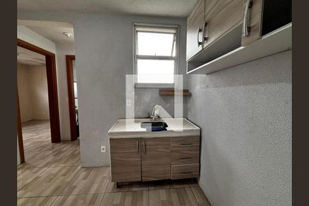 Cozinha de apartamento para alugar com 2 quartos, 56m² em Olaria, Canoas