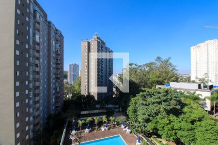 Vista Varanda da Sala de apartamento à venda com 1 quarto, 58m² em Vila Andrade, São Paulo