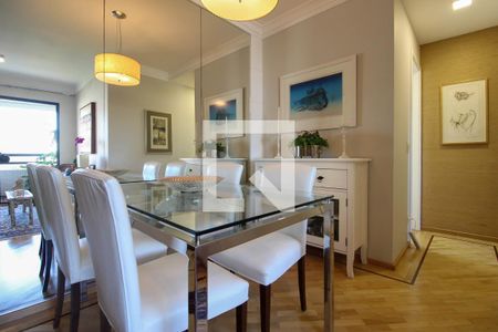 Sala  de apartamento à venda com 1 quarto, 58m² em Vila Andrade, São Paulo