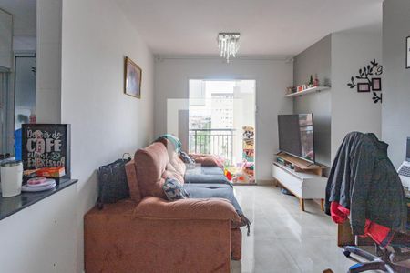 Sala  de apartamento à venda com 2 quartos, 50m² em Centro, Diadema