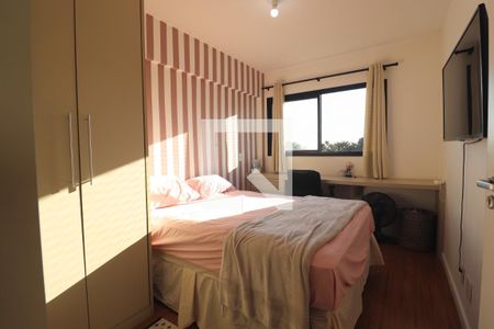 Quarto 1 Suíte de apartamento para alugar com 1 quarto, 35m² em Jardim Jamaica, Santo André