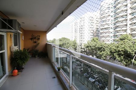 Varanda da Sala de apartamento à venda com 3 quartos, 103m² em Barra Olímpica, Rio de Janeiro