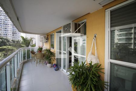 Varanda da Sala de apartamento à venda com 3 quartos, 103m² em Barra Olímpica, Rio de Janeiro