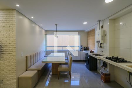 Sala/Cozinha/Área de Serviço de apartamento para alugar com 2 quartos, 45m² em Centro, Diadema