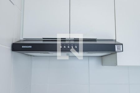 Sala, cozinha e área de serviço de apartamento para alugar com 1 quarto, 31m² em Vila Albertina, São Paulo