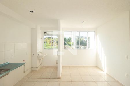 Sala/Cozinha de apartamento para alugar com 2 quartos, 41m² em Campo Grande, Rio de Janeiro