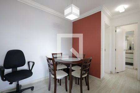 Sala de apartamento à venda com 2 quartos, 60m² em Vila Valparaíso, Santo André