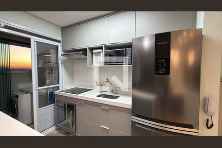 Cozinha de apartamento para alugar com 1 quarto, 38m² em Belenzinho, São Paulo