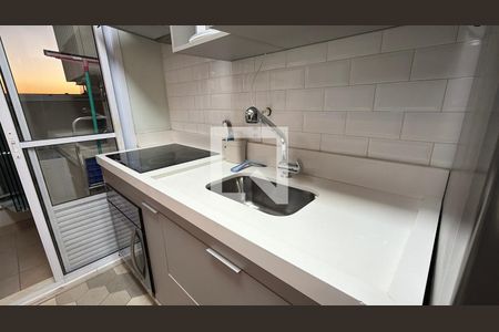 Cozinha de apartamento para alugar com 1 quarto, 38m² em Belenzinho, São Paulo