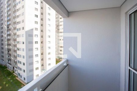 Varanda da Sala de apartamento para alugar com 3 quartos, 55m² em Jardim Canhema, Diadema