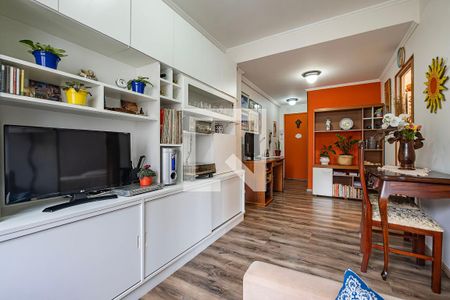 Sala de apartamento à venda com 1 quarto, 40m² em Jardim Paulista, São Paulo