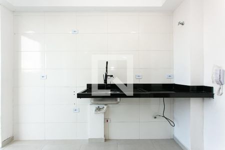 Cozinha de kitnet/studio para alugar com 1 quarto, 26m² em Vila Carrão, São Paulo