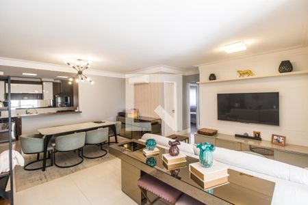 Sala  de apartamento à venda com 2 quartos, 110m² em Alphaville, Santana de Parnaíba