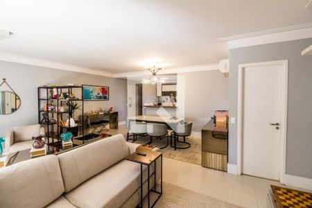 Sala  de apartamento à venda com 2 quartos, 110m² em Alphaville, Santana de Parnaíba