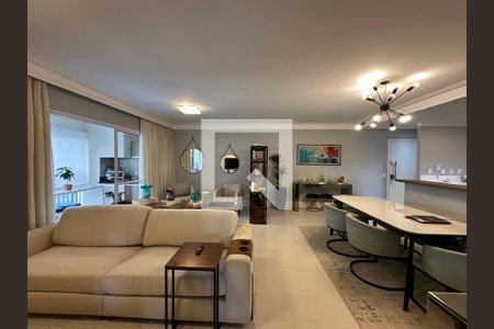 Sala de apartamento à venda com 2 quartos, 110m² em Alphaville, Santana de Parnaíba