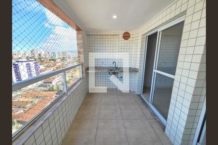 Varanda de apartamento para alugar com 2 quartos, 65m² em Canto do Forte, Praia Grande