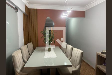 Sala de Jantar de apartamento para alugar com 2 quartos, 70m² em Vila Vilma, Santo André