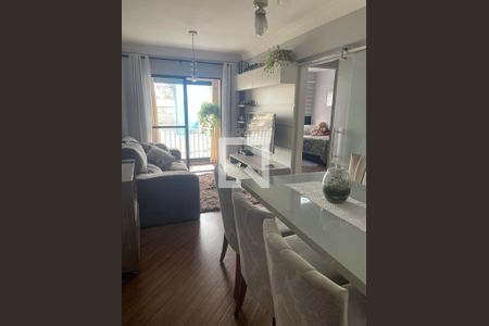 Sala de apartamento para alugar com 2 quartos, 70m² em Vila Vilma, Santo André