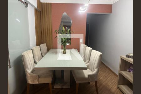 Sala de Jantar de apartamento para alugar com 2 quartos, 70m² em Vila Vilma, Santo André