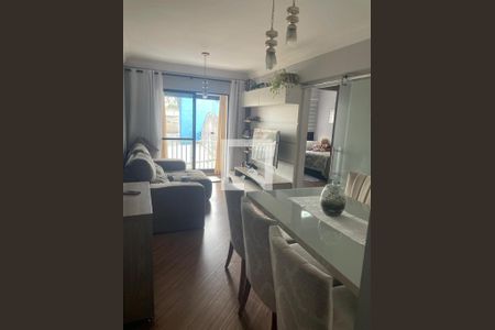 Sala de apartamento para alugar com 2 quartos, 70m² em Vila Vilma, Santo André
