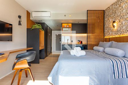Sala/Quarto de apartamento para alugar com 1 quarto, 39m² em Setor Marista, Goiânia