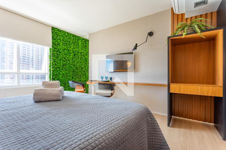 Sala/Quarto de apartamento para alugar com 1 quarto, 39m² em Setor Marista, Goiânia