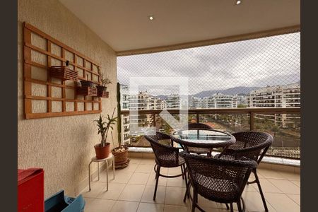 Varanda de apartamento para alugar com 3 quartos, 92m² em Recreio dos Bandeirantes, Rio de Janeiro