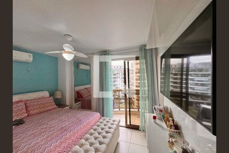 Suíte de apartamento para alugar com 3 quartos, 92m² em Recreio dos Bandeirantes, Rio de Janeiro
