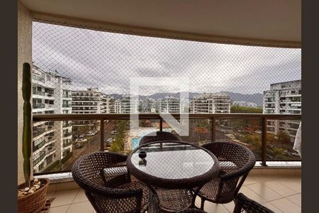 Varanda de apartamento para alugar com 3 quartos, 92m² em Recreio dos Bandeirantes, Rio de Janeiro