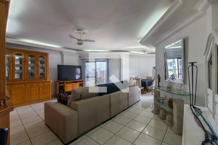 Sala de apartamento para alugar com 3 quartos, 301m² em Canto do Forte, Praia Grande