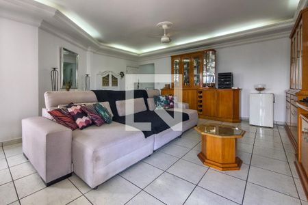 Sala de apartamento para alugar com 3 quartos, 301m² em Canto do Forte, Praia Grande