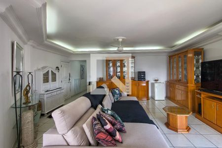 Sala de apartamento para alugar com 3 quartos, 301m² em Canto do Forte, Praia Grande