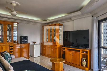 Sala de apartamento para alugar com 3 quartos, 301m² em Canto do Forte, Praia Grande