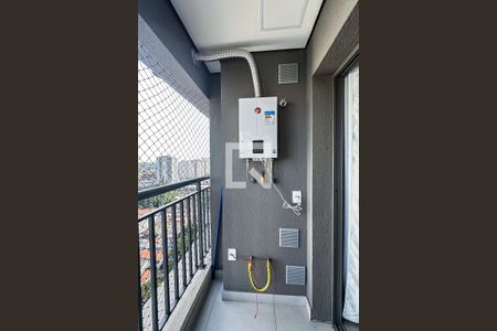 Varanda da Sala de kitnet/studio à venda com 1 quarto, 30m² em Quarta Parada, São Paulo