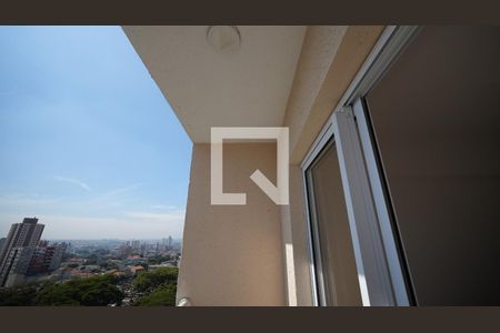 Varanda da Sala de apartamento para alugar com 1 quarto, 40m² em Vila Assunção, Santo André