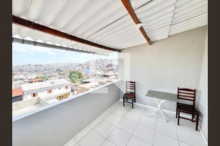 Varanda da Quarto  de casa para alugar com 1 quarto, 55m² em Jardim Santa Cruz (zona Norte), São Paulo