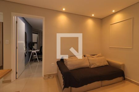 Sala de apartamento à venda com 2 quartos, 61m² em Campestre, Santo André