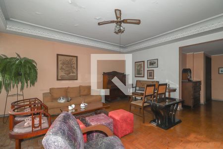 Sala de apartamento à venda com 4 quartos, 200m² em Rio Branco, Porto Alegre