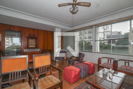 Sala de apartamento à venda com 4 quartos, 200m² em Rio Branco, Porto Alegre