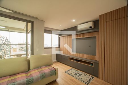 Sala de apartamento para alugar com 2 quartos, 78m² em Vila Monte Alegre, São Paulo