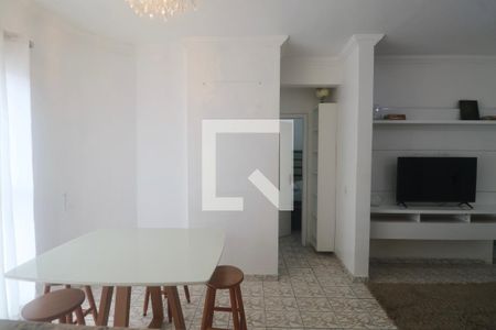 Sala de apartamento para alugar com 2 quartos, 45m² em Jardim Virginia, Guarujá