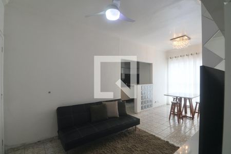 Sala de apartamento para alugar com 2 quartos, 45m² em Jardim Virginia, Guarujá